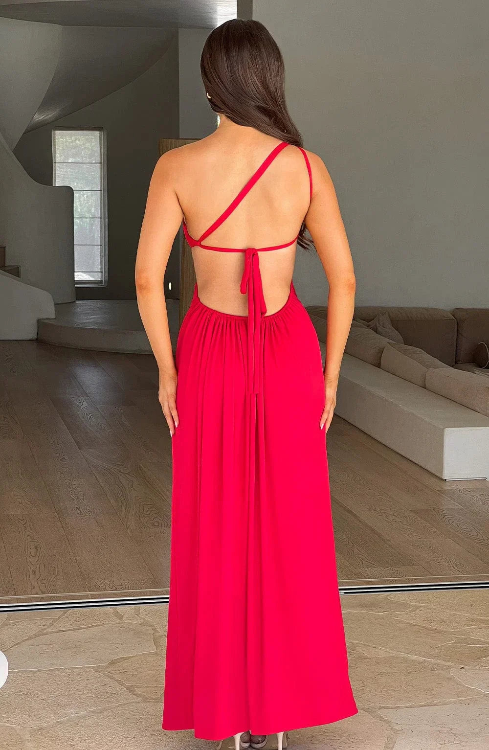 ELSIE | STRIKING SLIT GOWN