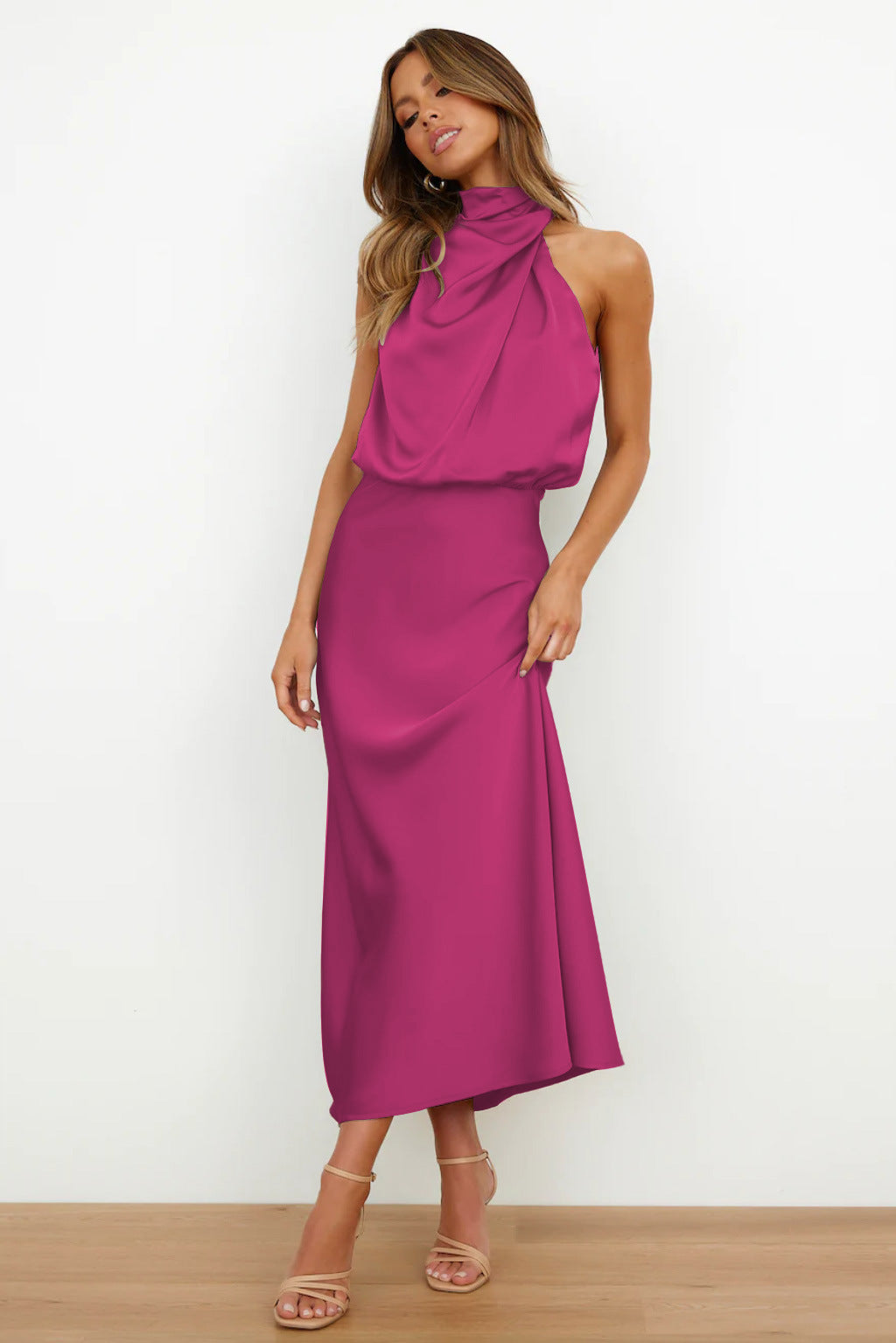 QUENTIN | SAHARA DRAPE DRESS
