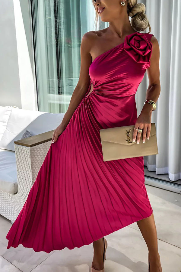 OPHELIA | CHIC PLEATED DRESS