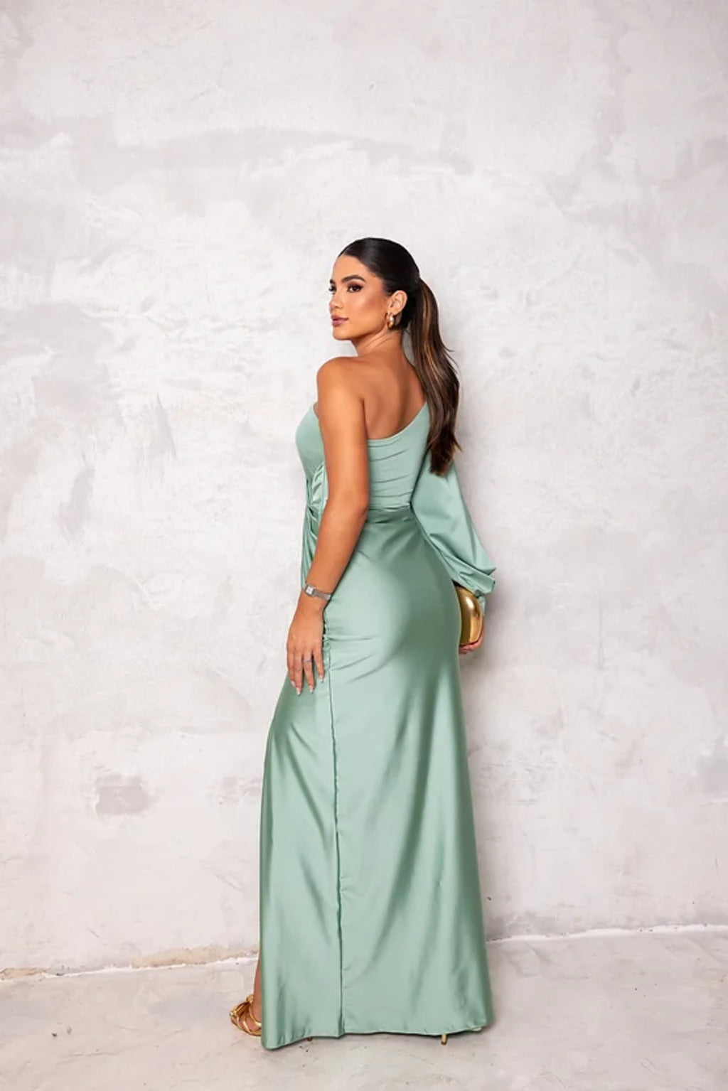 ADA | GLAMOUR DRAPE GOWN