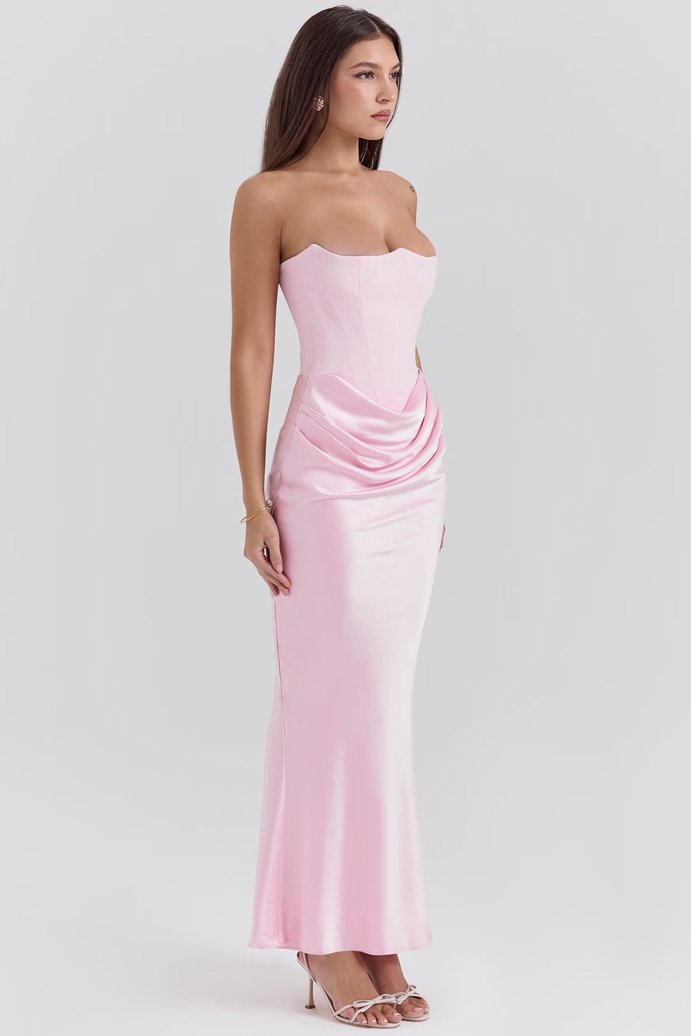 EDEN | POLISHED SATIN GOWN