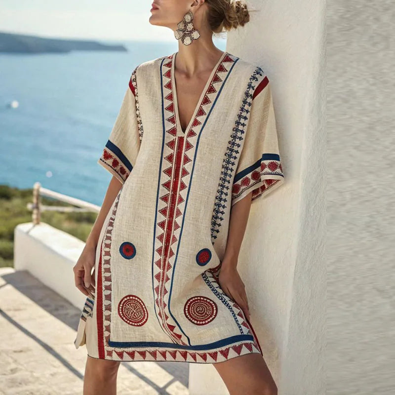 MARIT | ELEGANT BEACH DRESS FOR A SUMMER STYLE