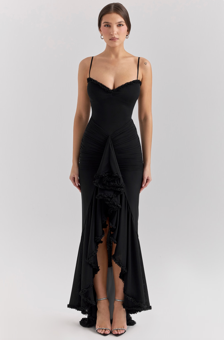 FLORENCE | ROMANTIC RUFFLE DRESS