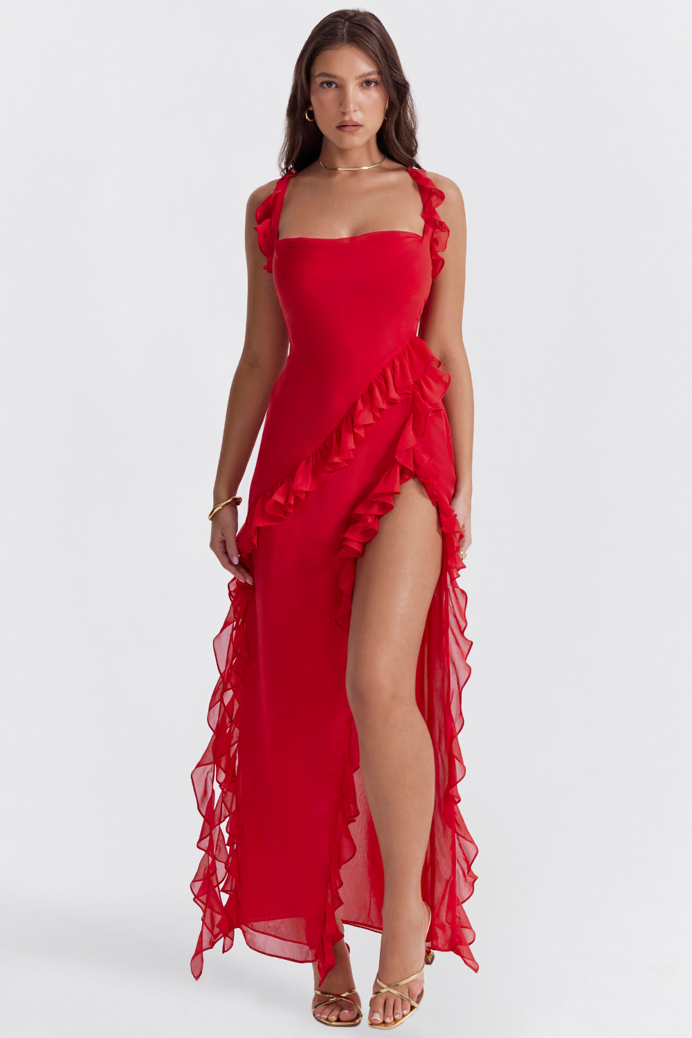 VERVAIN | TWILIGHT FRILL MAXI
