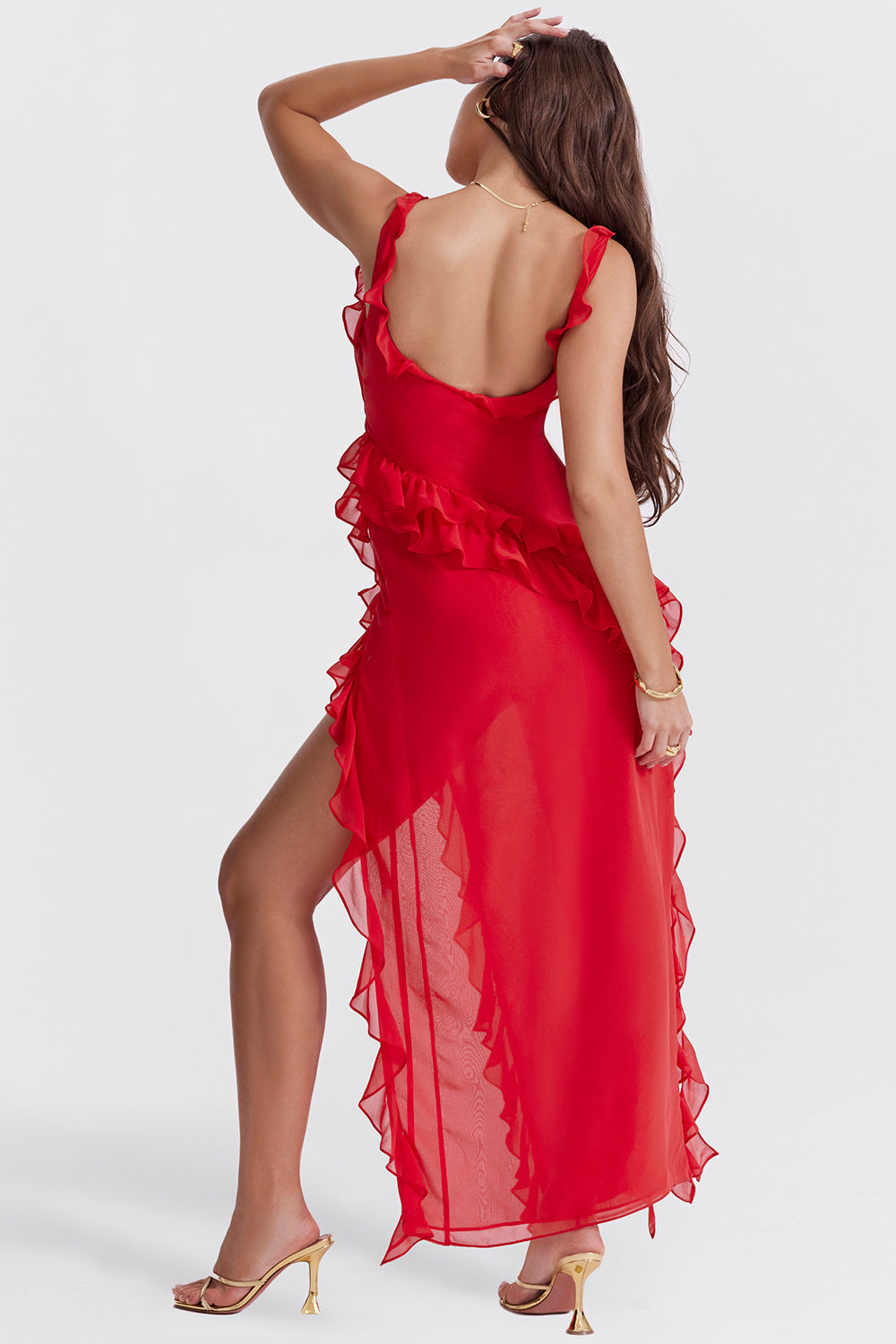 VERVAIN | TWILIGHT FRILL MAXI