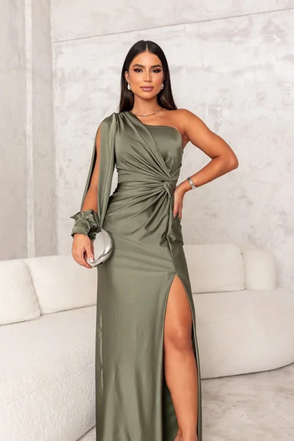 ADA | GLAMOUR DRAPE GOWN