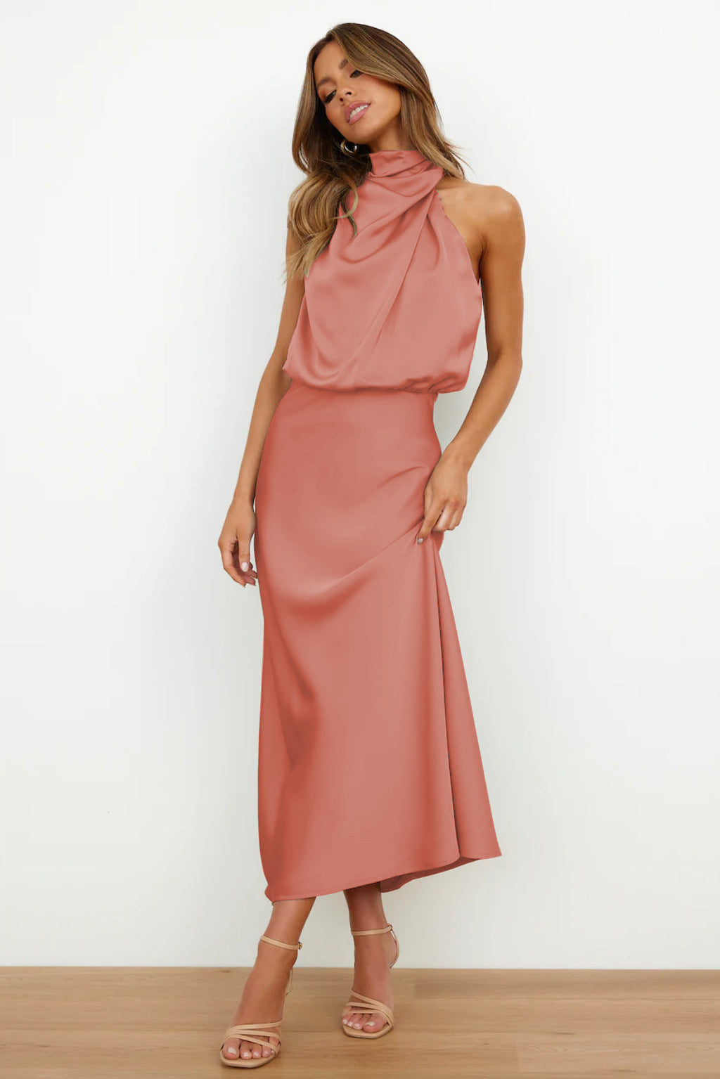 QUENTIN | SAHARA DRAPE DRESS
