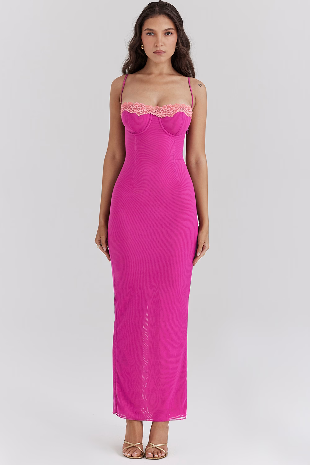 DELILAH | LACE DETAIL DRESS