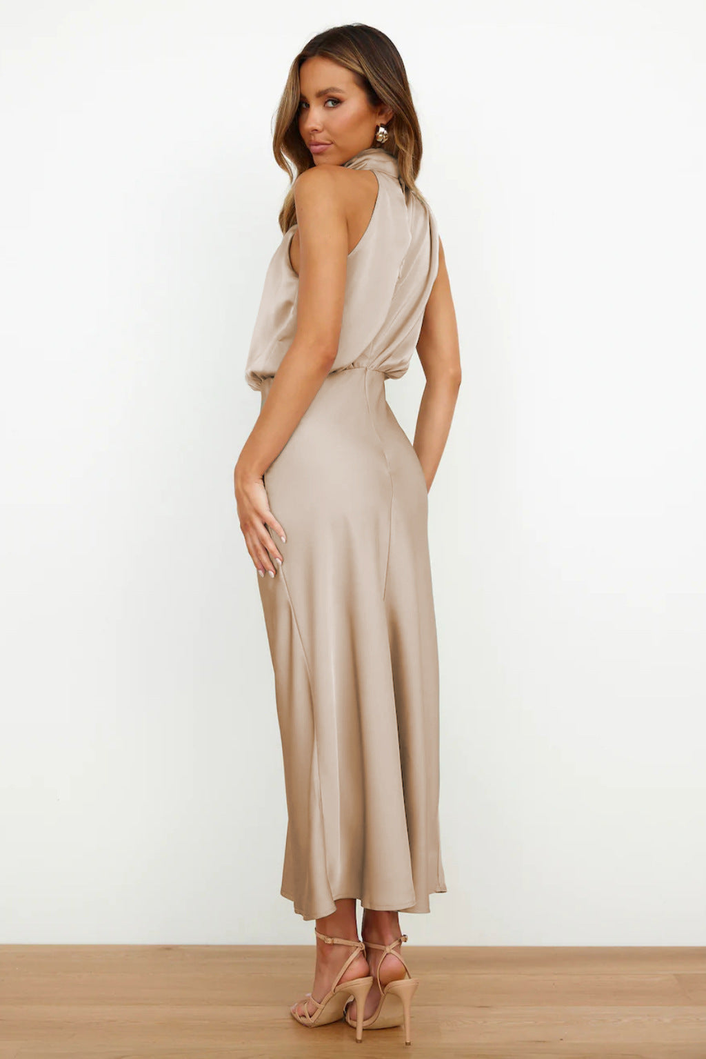 QUENTIN | SAHARA DRAPE DRESS