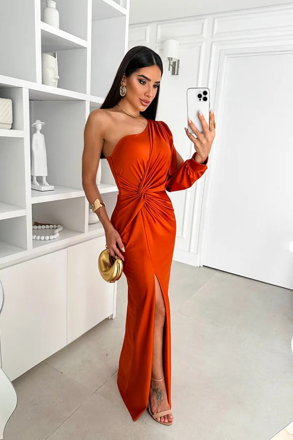 ADA | GLAMOUR DRAPE GOWN