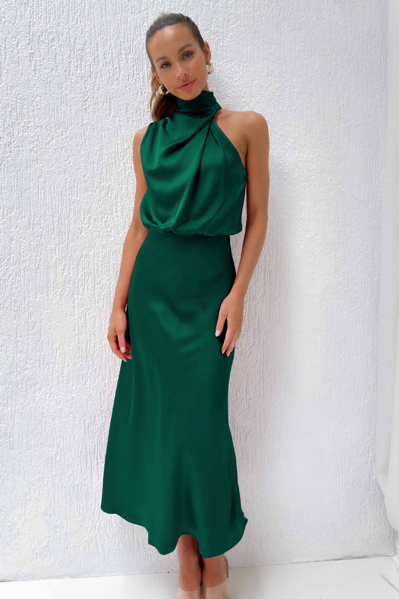 QUENTIN | SAHARA DRAPE DRESS