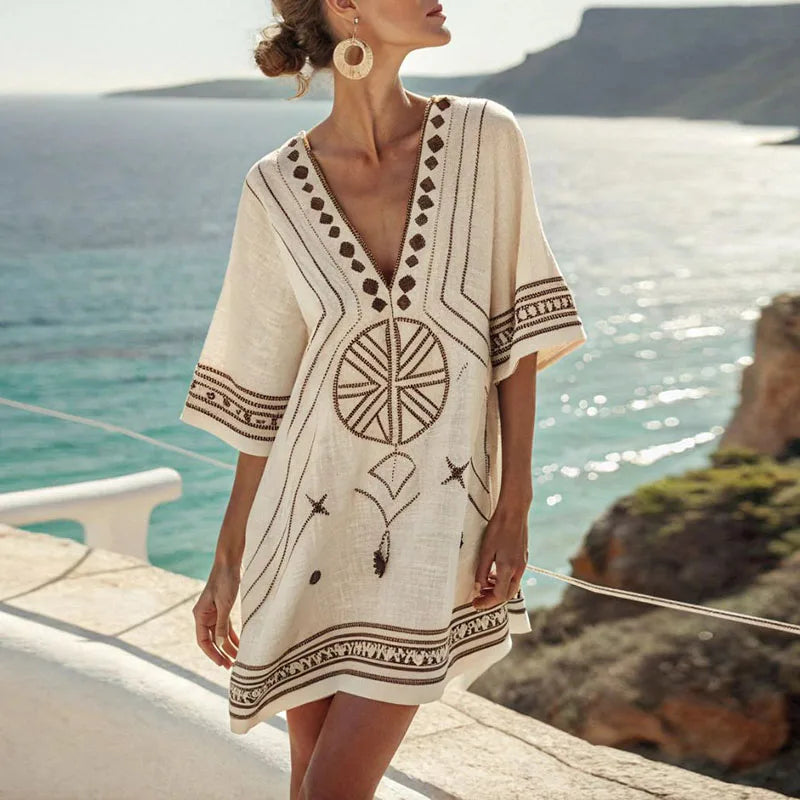 DANIQUE | ELEGANT BEACH DRESS FOR A STYLISH SUMMER LOOK