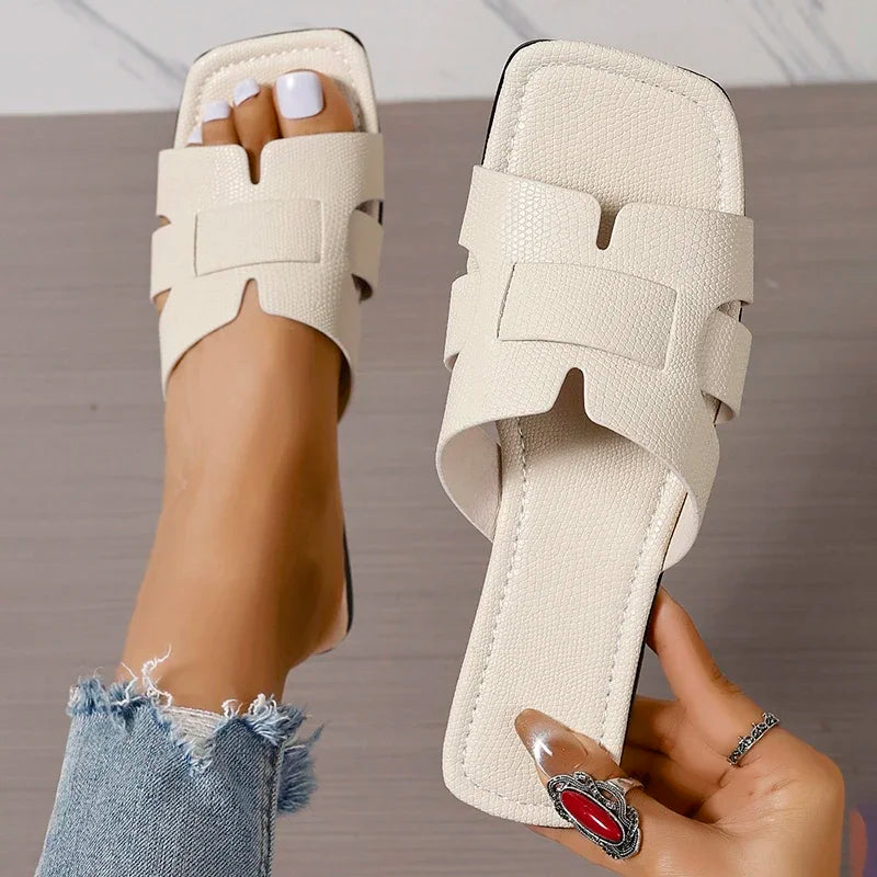 VALENCIA | SLIDES SANDALS